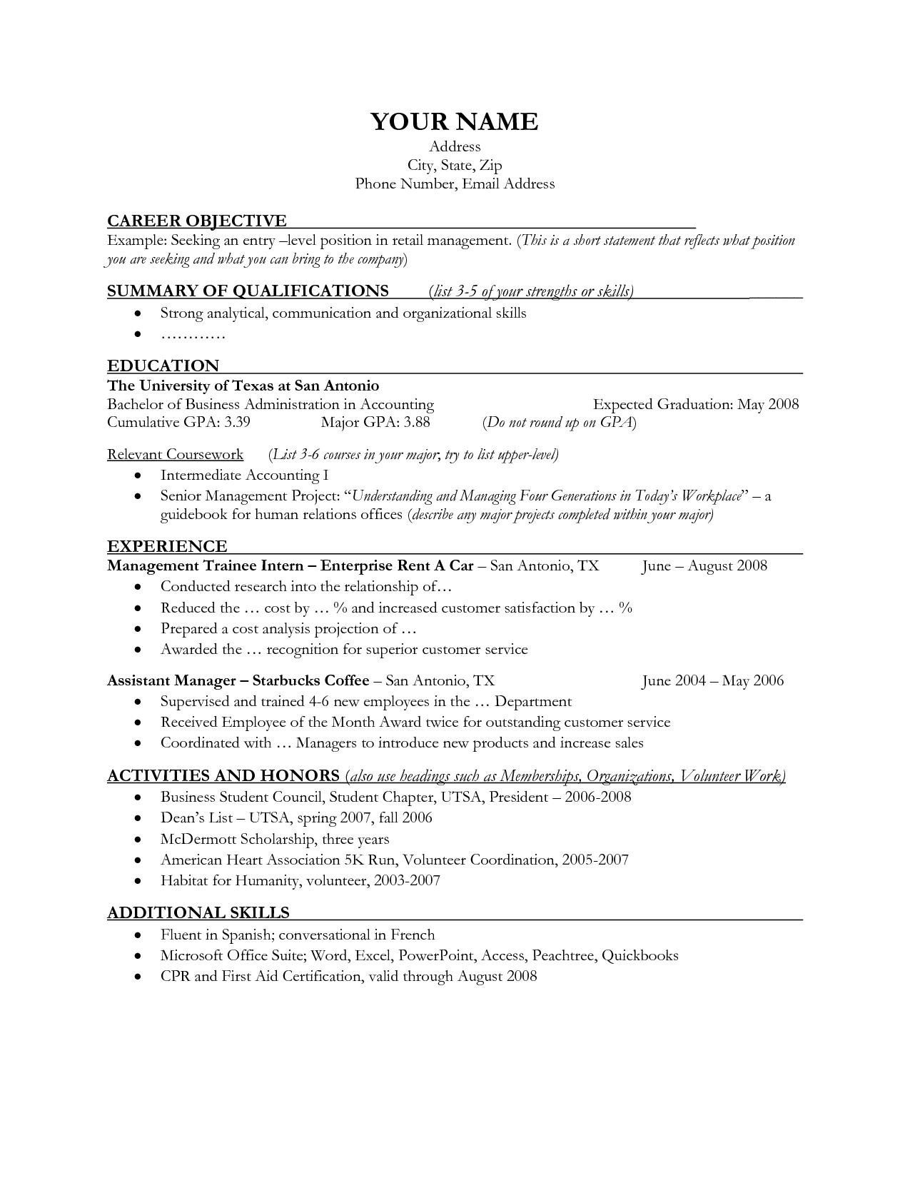 resume General Resume Objective Statement cover letter for restaurant manager trainee sample of a chef resume template writing objective sales within examples best free home design idea inspiration