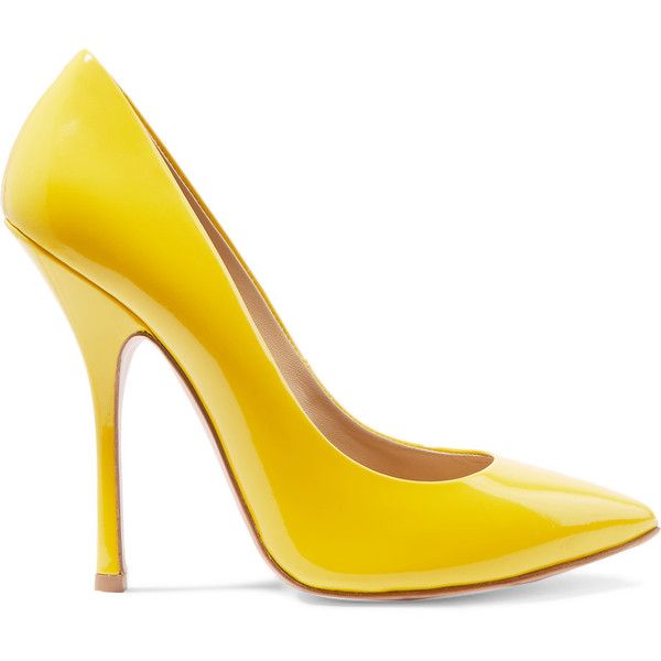 Giuseppe Zanotti Neon patent-leather pumps | Giuseppe zanotti heels ...