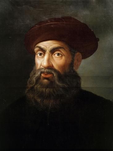 Giclee Print: Ferdinand Magellan, 1470-1521 Portuguese Navigator who Circumnavigated the Globe : 12x9in