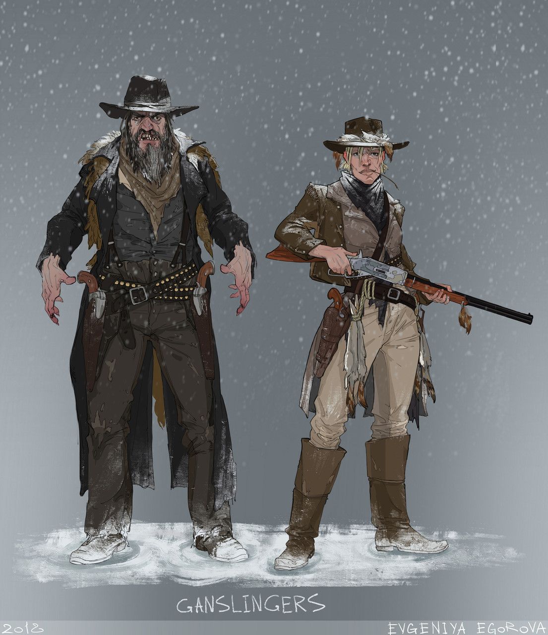 ArtStation Evgeniya Egorova s Submission On Wild West Character ArtStation Evgeniya Egorova s Submission On Wild West Character