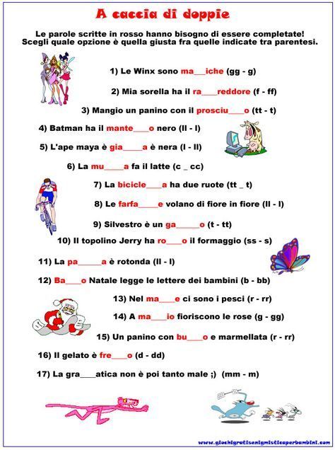 Aggettivi con la lettera u