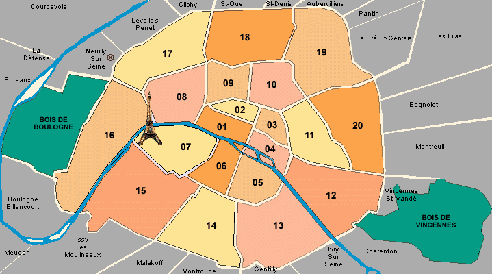 Arrondissement Plan De Paris Paris Map Map Screenshot Arrondissement Plan De Paris Paris Map Map Screenshot