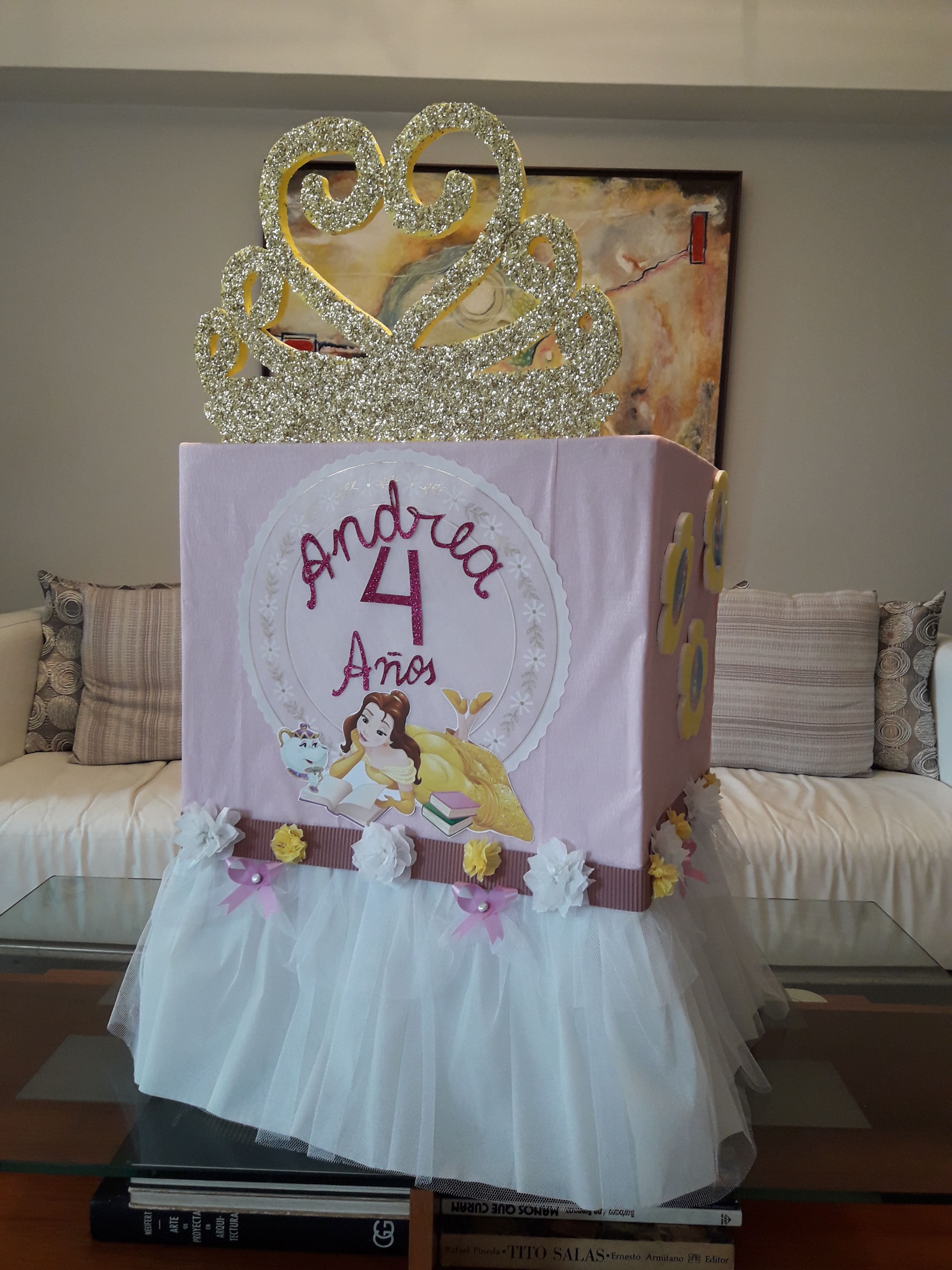 10 grandes Princesa Brillante Personalizado Fiesta De Cumpleaños Caja botín Pegatinas