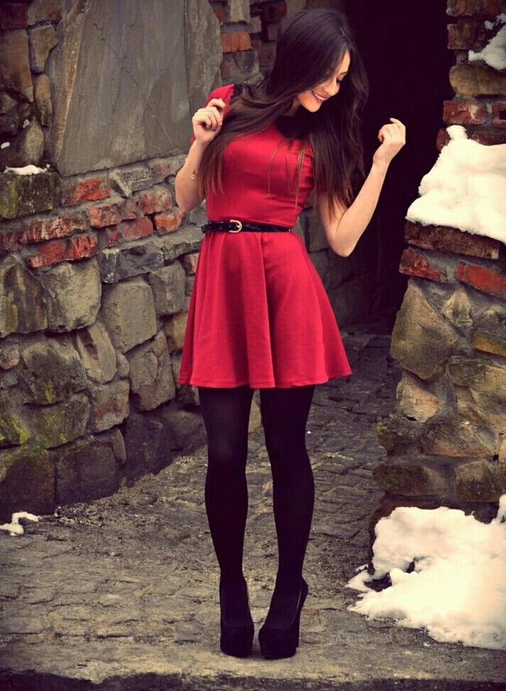 winter outfits with stockings 50+ best outfits