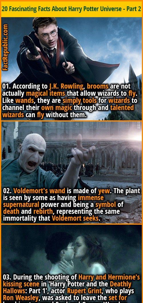 20 Fascinating Facts About the Mystical World of Harry Potter - Part 2