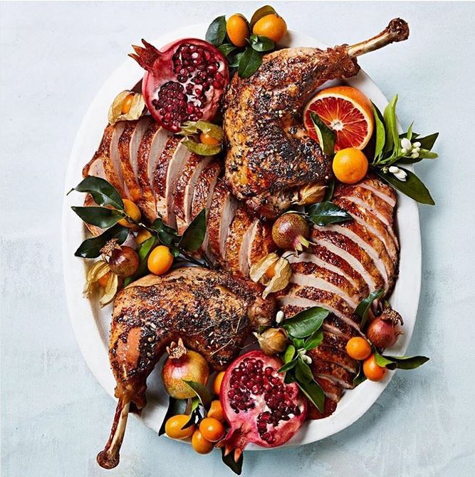 martha stewart turkey presentation autumn pinterest martha turkey presentation