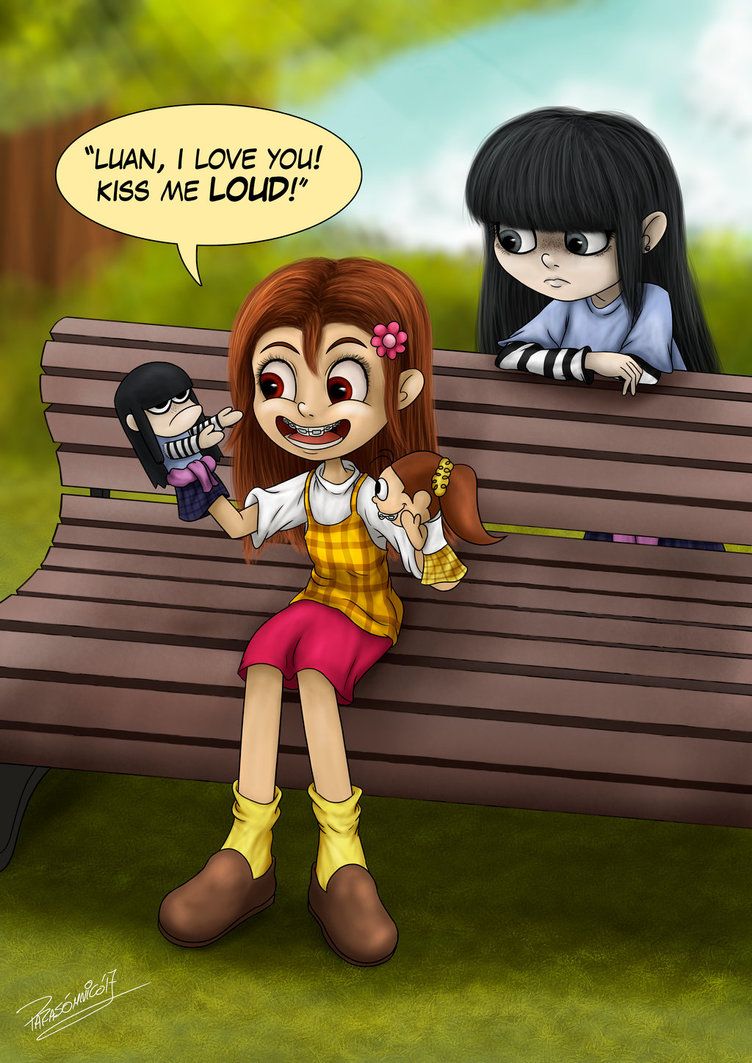 Image result for the loud house luan x maggie  Avas demon, Anime, Zelda characters