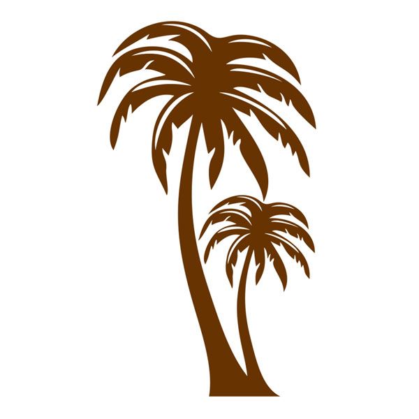 Download Sunset with Palm Cuttable Design (With images) | Tree svg ...