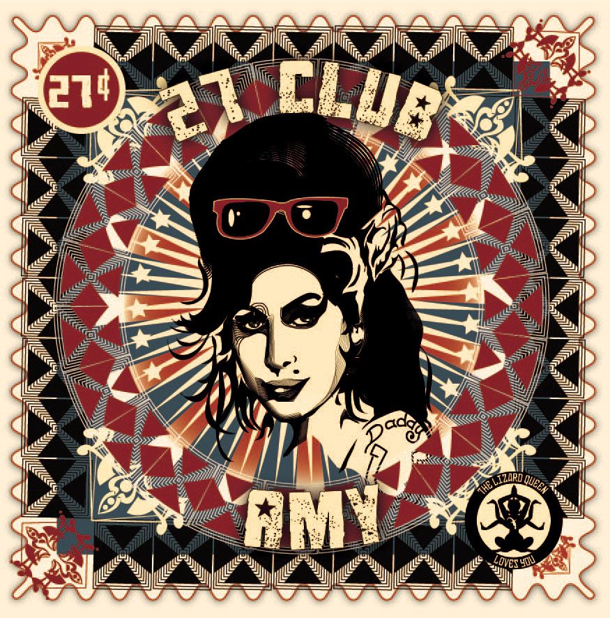 27 Club Amy Graphic design class, Amy, Deviantart