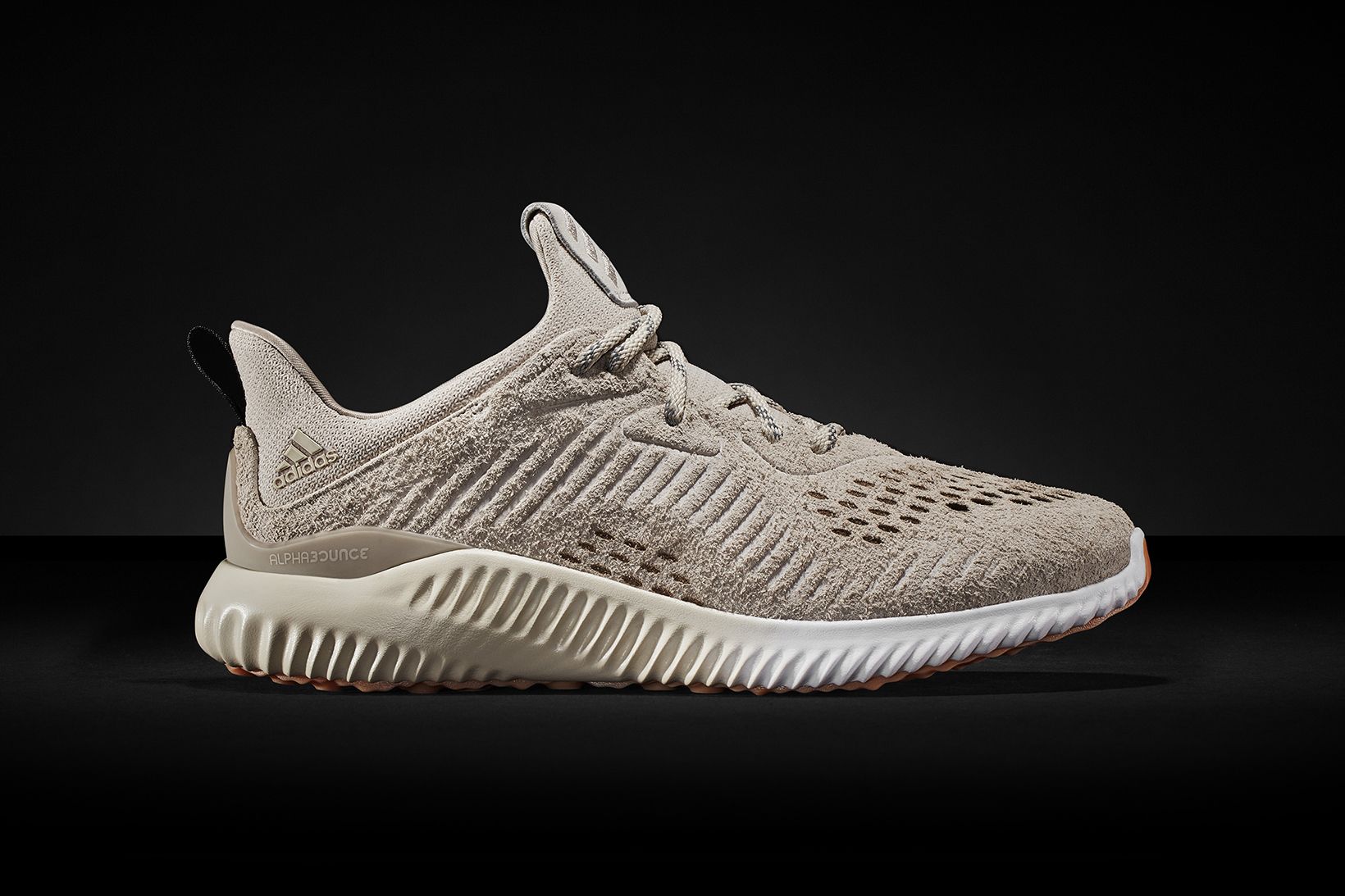 the adidas alphabounce now comes in a luxe suede option nike designers move to adidas