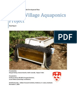 commercial aquaponics system plans #