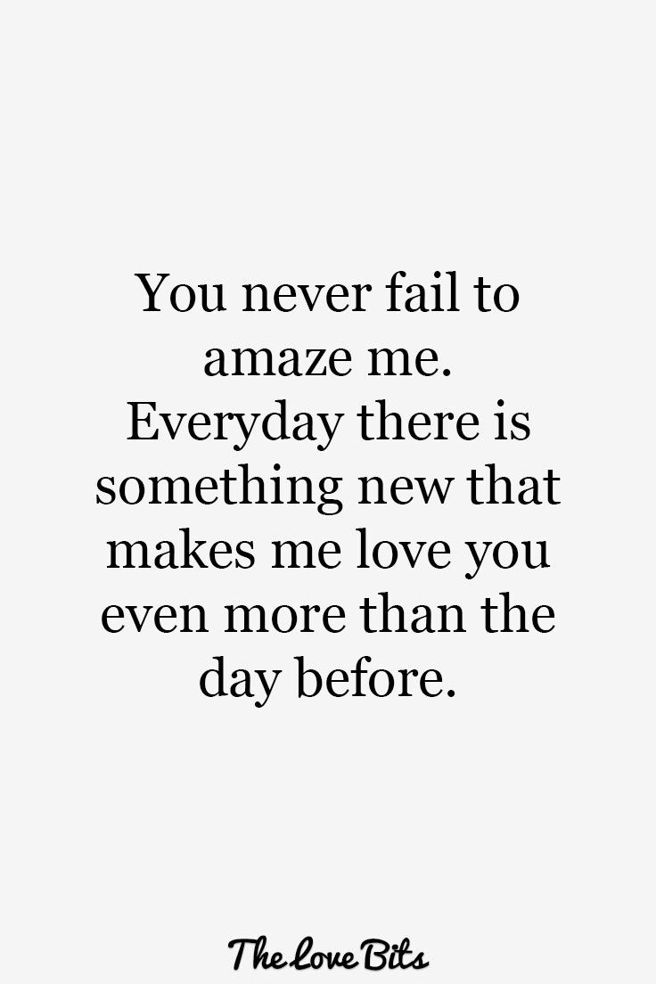 My Love For You Grows Every Single Day I Want So Much For You To