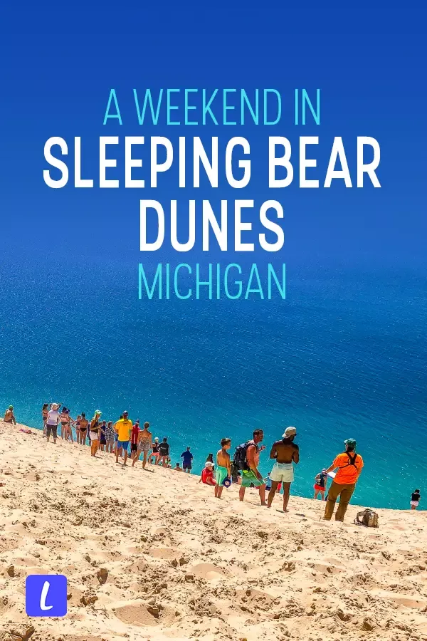 A weekend guide to one of the most beautiful places in Michigan: Sleeping Bear Dunes. This travel guide has all the tips you need to travel to Sleeping Bear Dunes, including best places to stay, things to do, best time of year to visit, and more. Michigan Day Trips, Michigan Beach Towns, Fall In Michigan, Michigan Vacations, Michigan Travel, California Travel, Pure Michigan, Wisconsin, Vacation Places In Usa