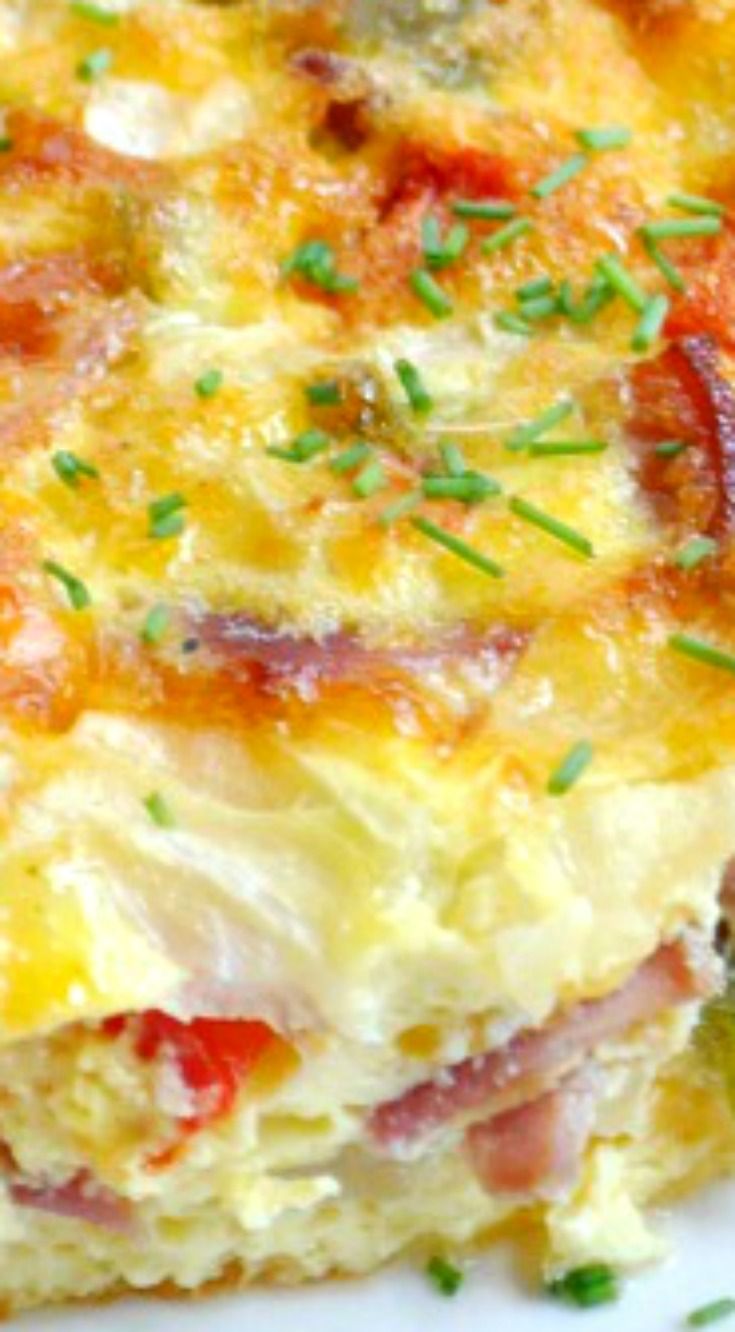 Baked Western Omelet ("Denver Omelet") - The Seasoned Mom | Recipe