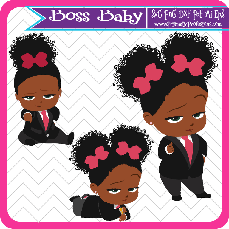 Boss Baby Girl SVG, Boss Baby Girl Clipart Baby clip art