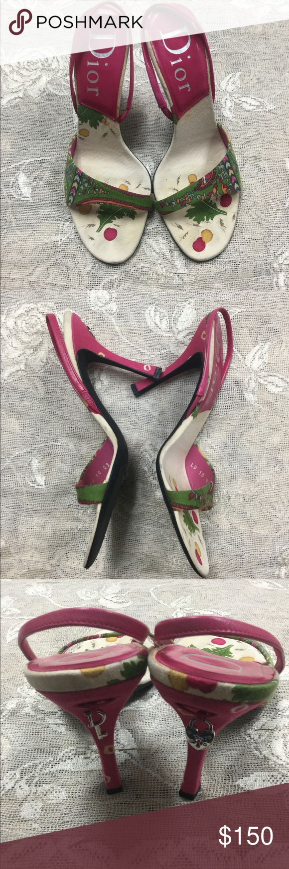 dior shoe charm