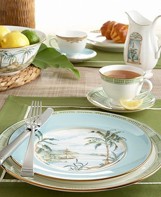 British Colonial Collection In 2018 Wyobraz Nia Dining Pinterest Lenox British Colonial Dinnerware Collection Fine China Dining Entertaining Macys
