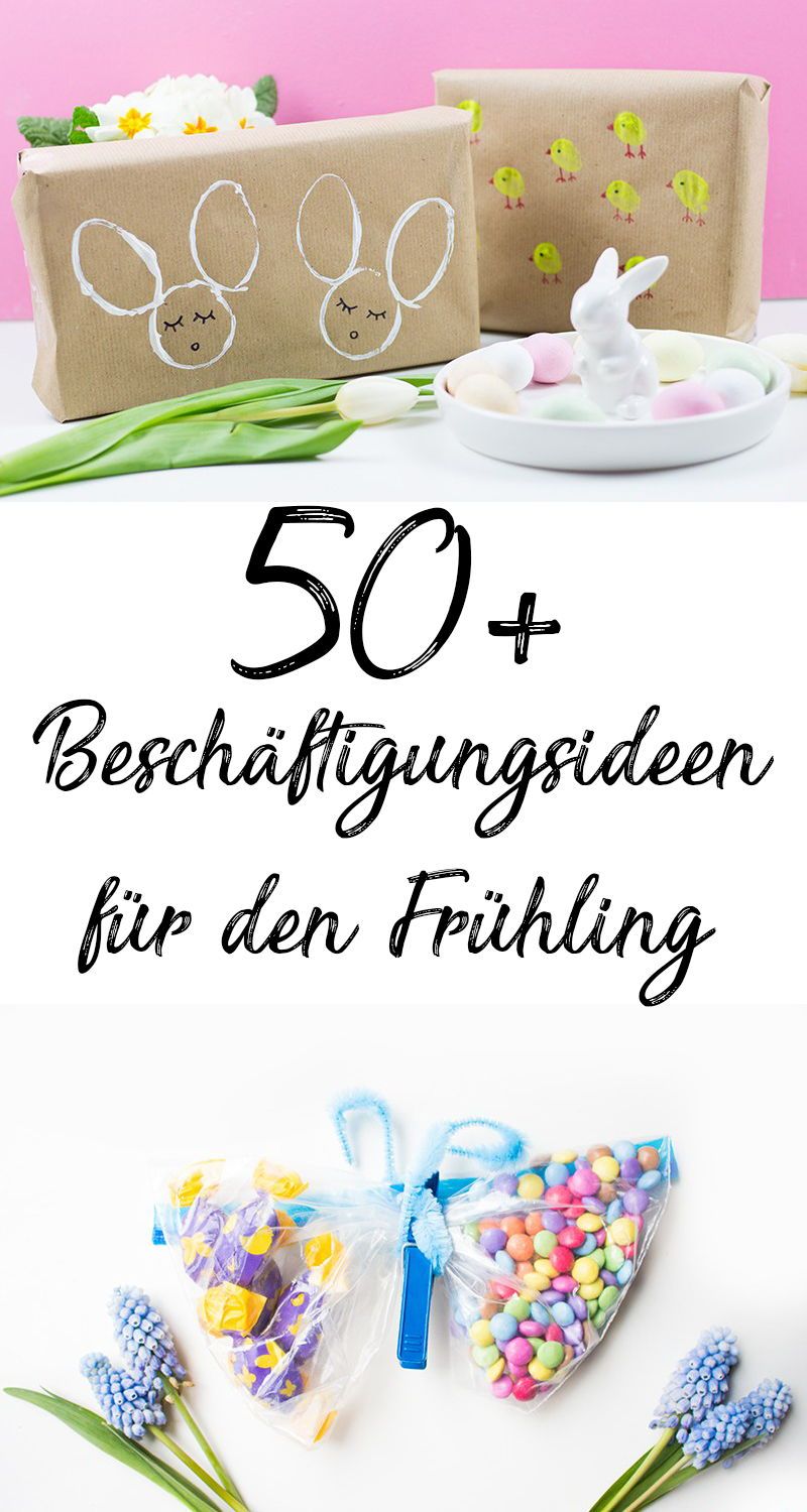 Über 50 Ideen um Kinder im Frühling zu beschäftigen — Mama Kreativ #loisirscréatifs