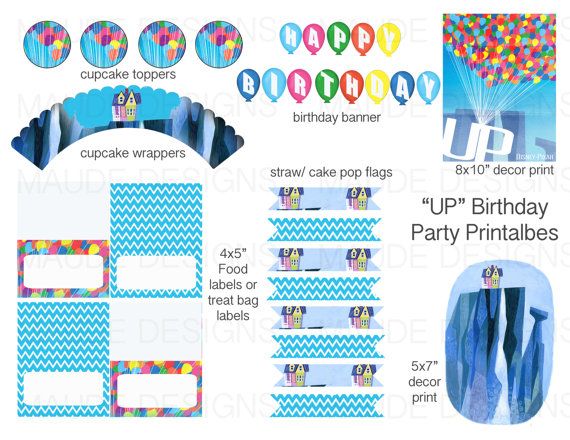 disney pixar up birthday party printables my spirit of adventure