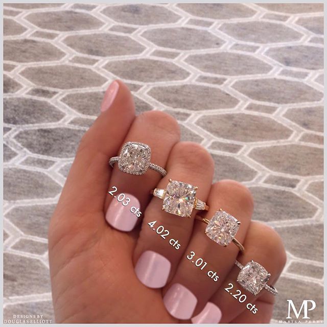 Which engagement ring is your cushion crush? Take your pick!