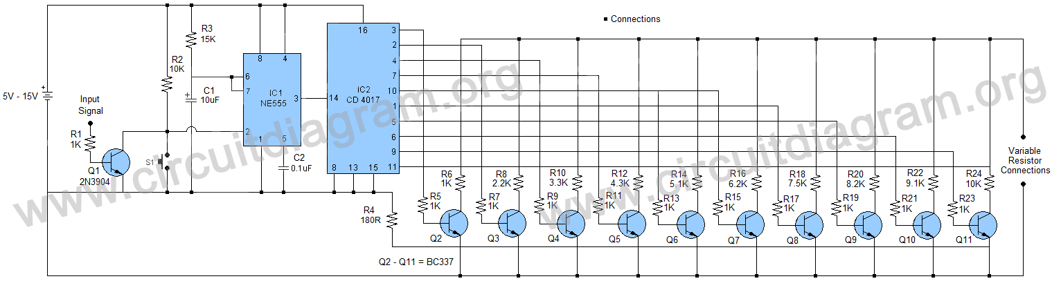 Variable Resistor Resistors Knowledge Electronics