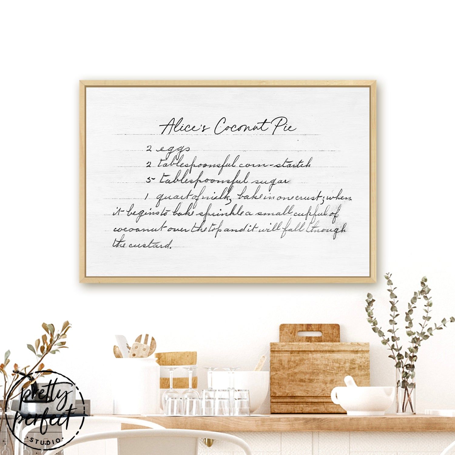 Personalize your cherished family recipe on premium quality canvas, professionally designed by Pretty Perfect Studio. Receive your art proof in 24 hours or less! Free revisions included until you're happy with the final design Framed Canvas & Unframed Canvas Options Available: Arrives Ready-To-Hang, with pre-installed hanging hardware. Framed & unframed options are available. Even our largest sizes are very lightweight & durable. Has a 1.25" inch deep frame, with a finished black backing. Printe Custom Quote Canvas, Custom Quote Sign, Canvas Quotes, Personalized Wall Art, Personalized Family, Personalized Wedding, Personalised, 24 X 24 Frame, Canvas Frame