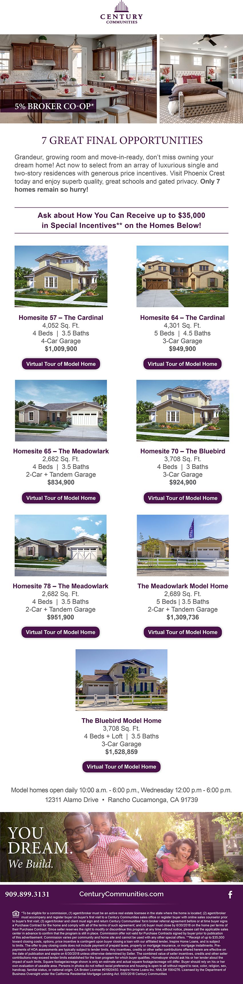 new construction homes in rancho cucamonga ca