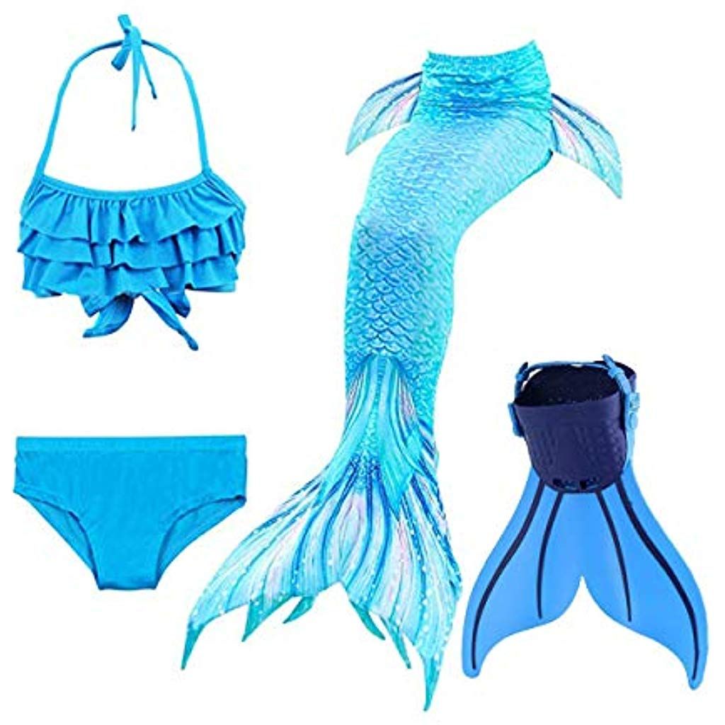 shepretty Mädchen Meerjungfrauenschwanz Zum Schwimmen Bikini Set shepretty Mädchen Meerjungfrauenschwanz Zum Schwimmen Bikini Set