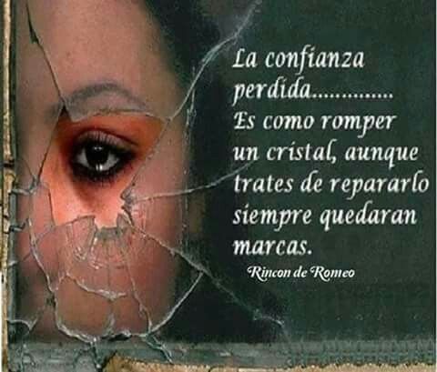 Frases sobre perdida de confianza Frases sobre perdida de confianza