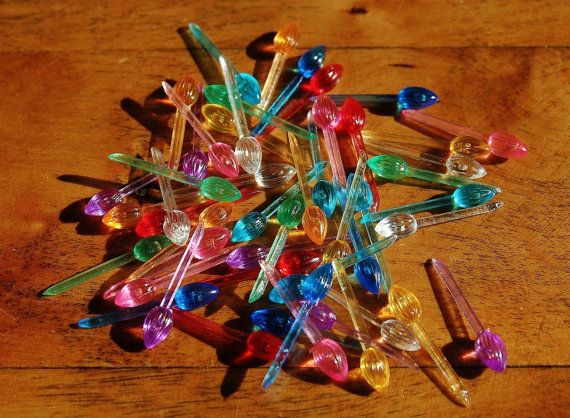 50 Small Twist Replacement Bullbs for Ceramic Christmas Trees Flame Lights Bulbs