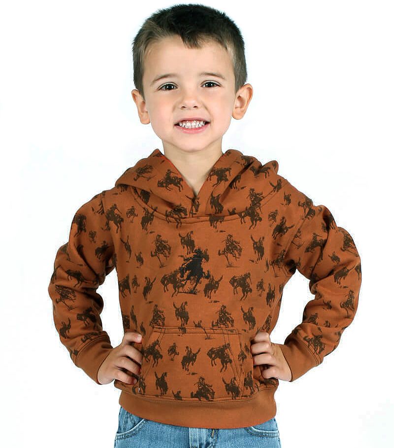 Moletom Infantil Laranja com Estampa de Cowboy Moletom infantil estampado na cor laranja, capuz e bordado na parte frontal… | Moletom infantil, Moletom, Infantil