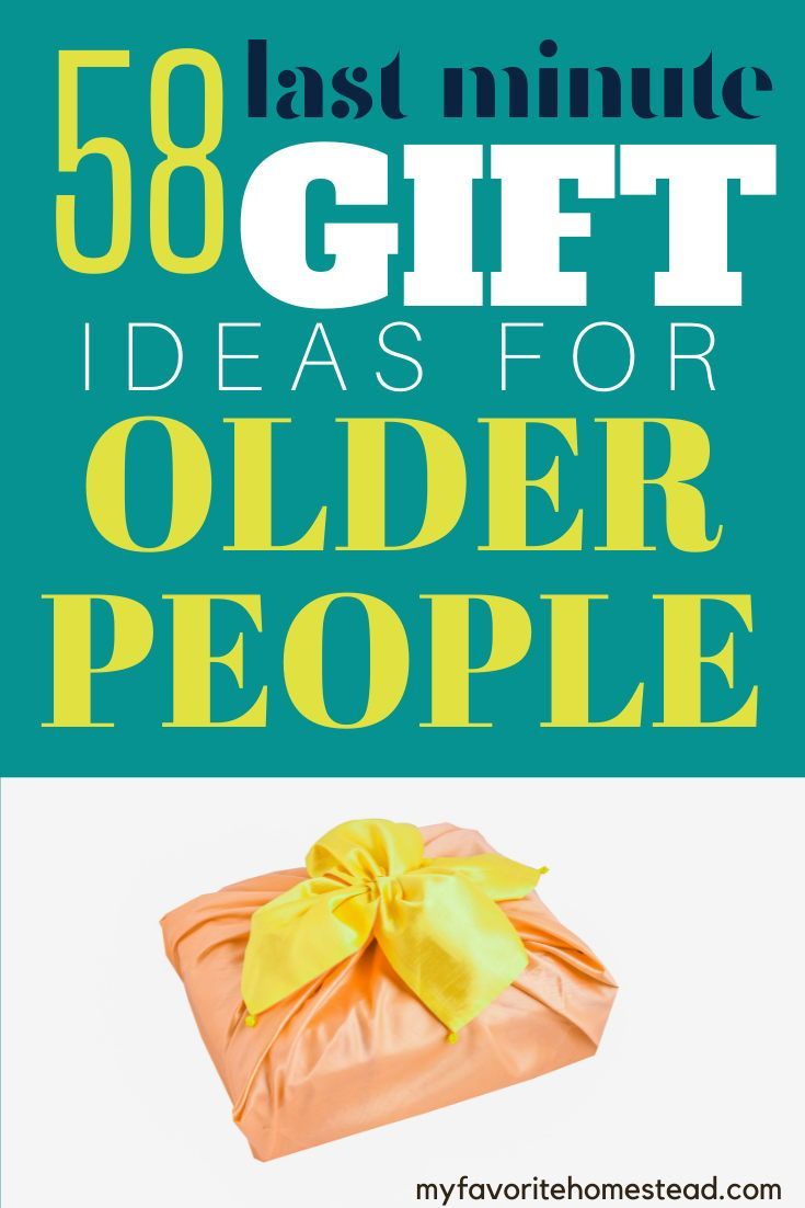 Last Minute Gift Ideas For Elderly Loved Ones!