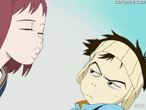 Stuff flcl naota mamimi gif | Flcl, Aesthetic anime, Animation reference