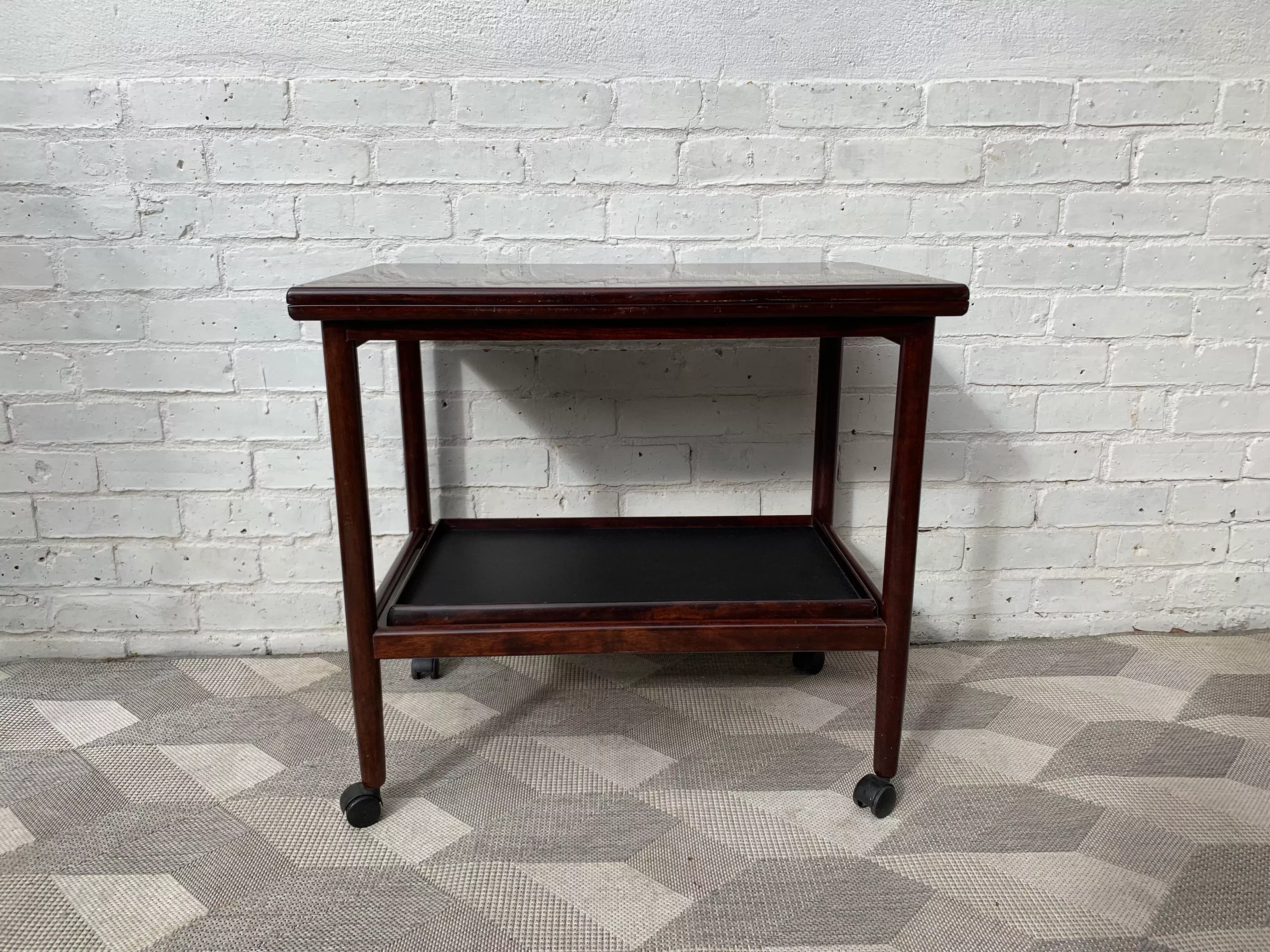 Picturesque Vintage Mid Century Modern Bar Cabinet