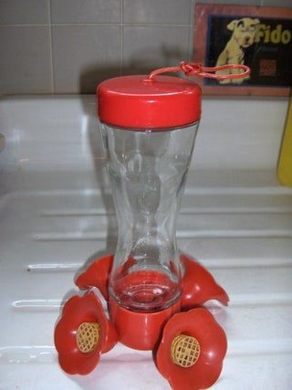 Clean a Bottle Without a Brush : 7 Steps - Instructables Clean Bottle, Big Bottle, Humming Bird Feeders, Weird Shapes, Household Hacks, Brush Cleaner, Improve Yourself, Cleaning, Hummingbird