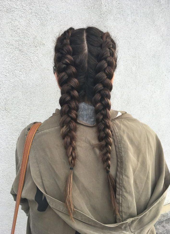 #balaylage #big #boxer #boxerbraids #braided ~ ~ boxer braids big braids geflochtene style brunette balayage langes haar ~ trecce da pugile trecce grandi stile intrecciato bruna balayage capelli lunghi ~ trenzas boxer trenzas grandes estilo trenzado morena balayage cabello largo ~ boxer tresses big braids style tressé brunette balayage cheveux longs #boxer braids Frisuren #boxbraidstyles