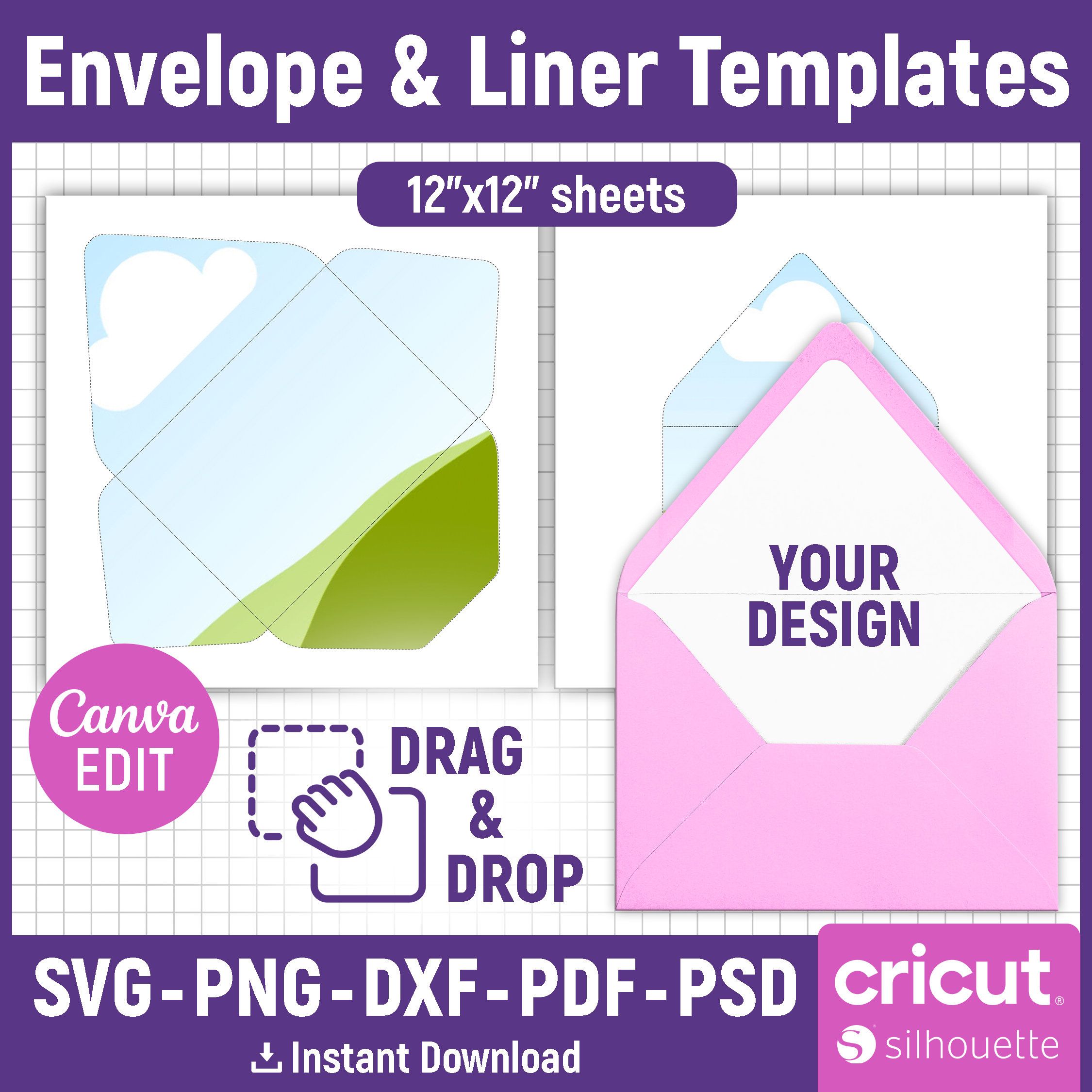 Envelope Template Svg Envelope Liner Template Wedding Envelope Envelope Template Svg Envelope Liner Template Wedding Envelope