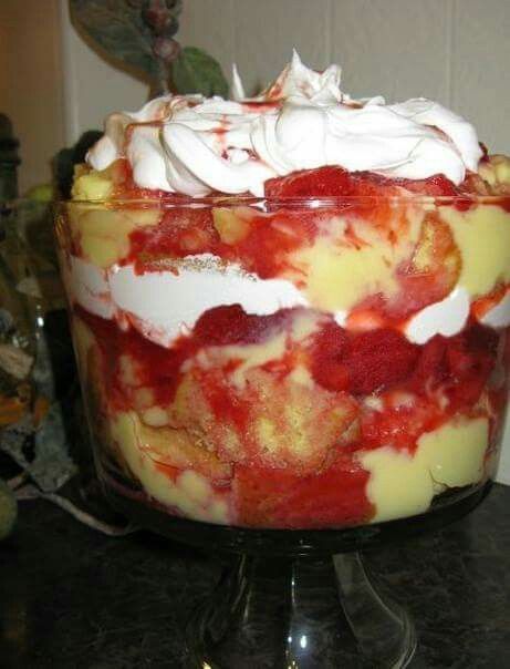 7 layer punch bowl deseart desserts pinterest punch bowls