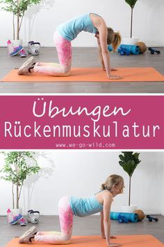 Dieses Workout für zuhause lässt deinen Rücken stärken. Die Rücken Übungen stärken deine gesamte Rüc...