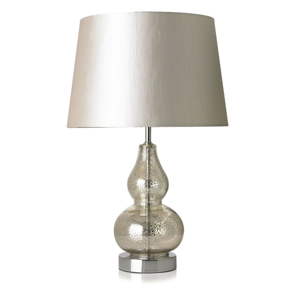 Wilko Lustre Glass Lamp Large Gilver | Lamp, Glass lamp Wilko Lustre Glass Lamp Large Gilver | Lamp, Glass lamp