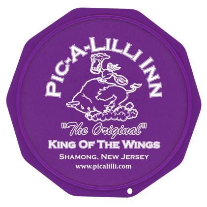 This is a sample of a Custom Imprinted Motorcycle Coaster®. This is one we printed for Pic-A-Lilli Inn (Shamong, NJ). Check them out at picalilli.com. The Motorcycle Coaster® is sometimes referred to as a kickstand pad, kickstand plate, side stand pad, side stand plate, or puck. It is specifically designed as a motorcycle kickstand support aide for soft surfaces and is designed for your custom printed message. Side Stand, Custom Coasters, Puck, Kickstand, Imprinting, Inn, Custom Print, Sample, Plate