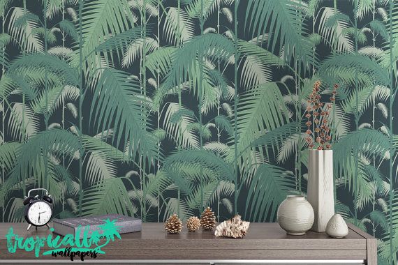 Jungle Animals Retro Wallpaper Peel And Stick Wallpaper Etsy Retro Wallpaper Removable Wallpaper Peel And Stick Wallpaper