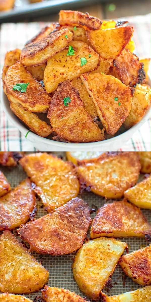 Parmesan Crusted Potatoes