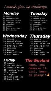 #challengeyou #gymshark #workout #fitness #month #ready #are #gym #1✨1 month workout challenge✨you a...