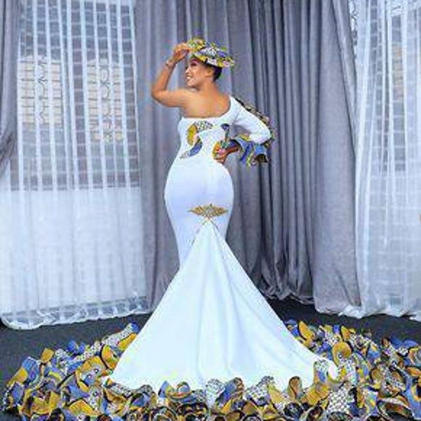 African bridal dress, Ankara wedding dress, Africa African bridal dress, Ankara wedding dress, Africa