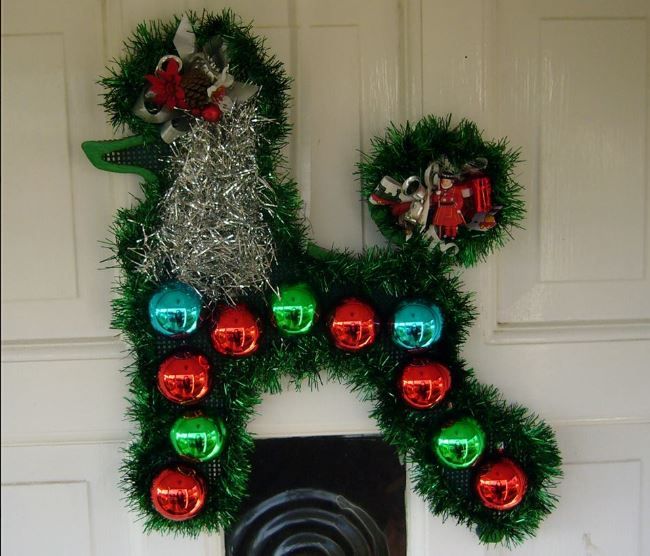 poodle christmas door wreath poodle pinterest christmas door poodle christmas tree