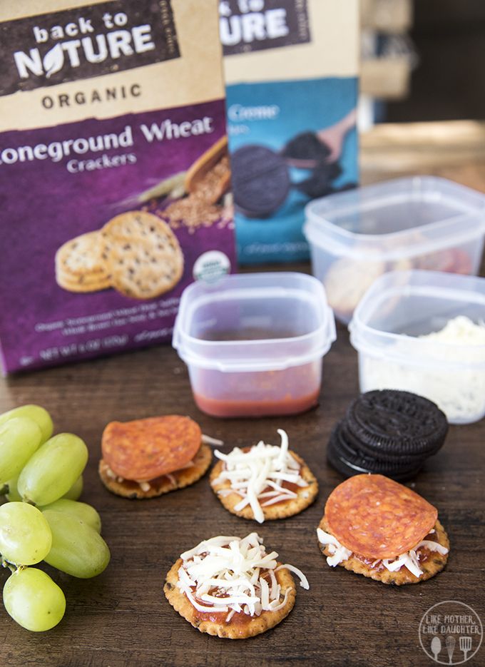 homemade pizza lunchables are