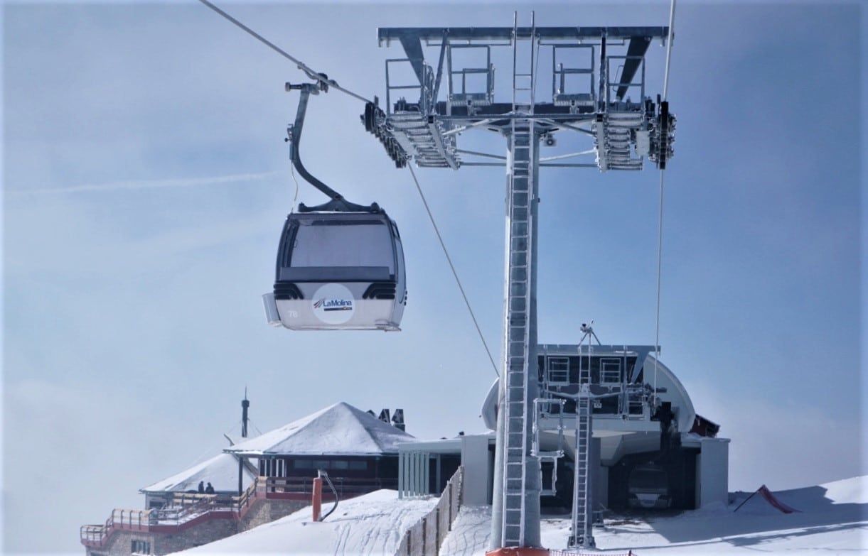 La Molina Recupera Protagonismo Con El Tramo Final Del Telecabina De La Tosa D Alp Toser Estaciones De Esqui Esquiador