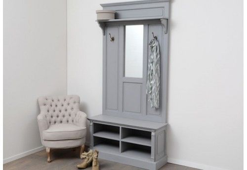 Meuble vestiaire d\u0027Entrée gris antique arthur amadeus Déco entrée