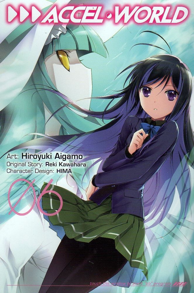 Accel World 6 Tpb 1st Printing 2016 English Yen Press Kuroyukihime